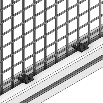 64-040-1 MODULAR SOLUTIONS MODULAR SOLUTIONS PANEL CLAMP